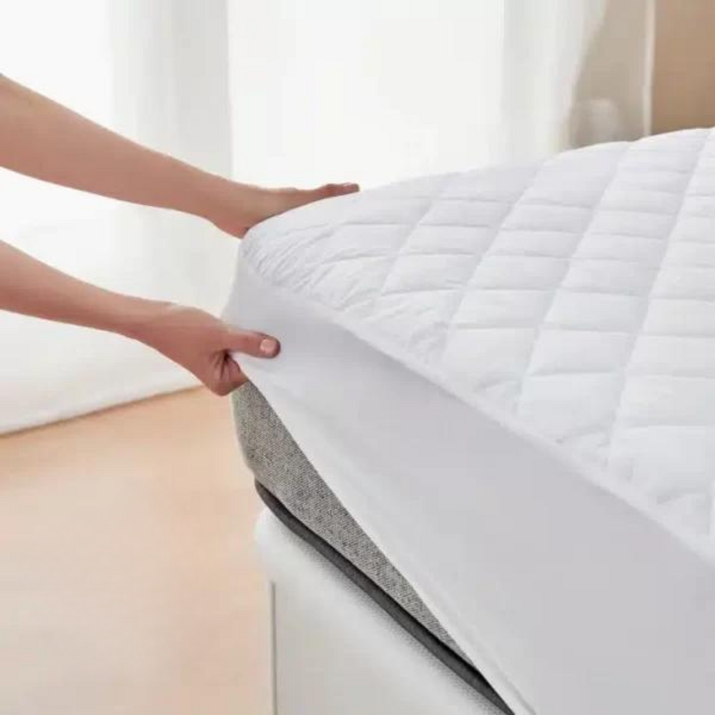 Protector Antifluido PREMIUM para Colchón + Fundas Protectoras