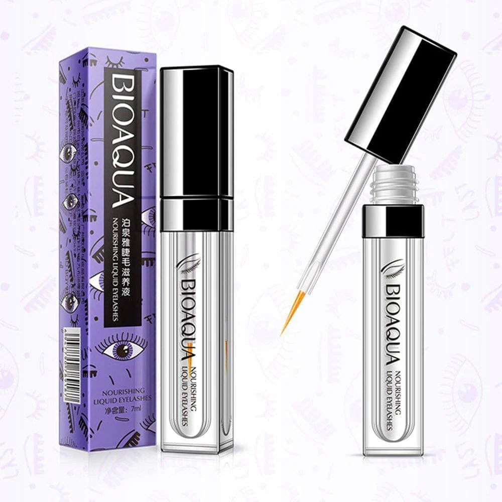 BIOAQUA LashBoost Elite (CON BIOTINA) – Cejas y Pestañas Fuertes, Largas y Voluminosas