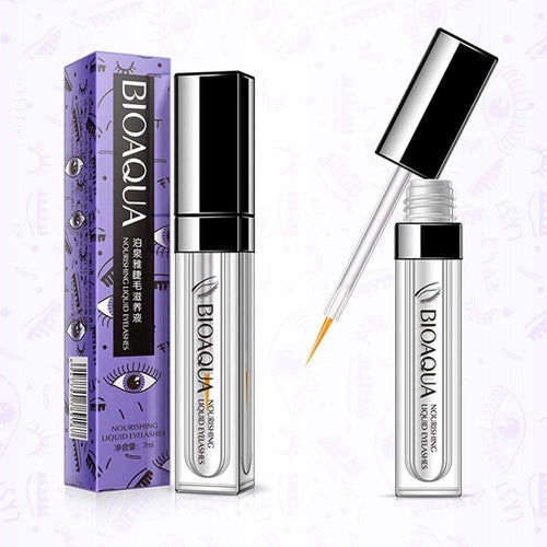 BIOAQUA LashBoost Elite (CON BIOTINA) – Cejas y Pestañas Fuertes, Largas y Voluminosas